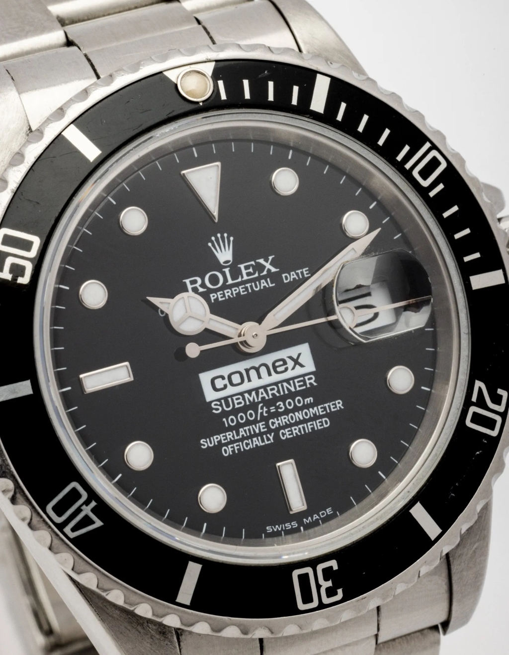 Inventaire de Rolex COMEX