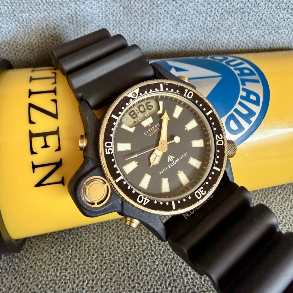 Citizen Aqualand titane : l&rsquo;histoire, Le Grand Bleu, et la montre&nbsp;d&rsquo;Enzo