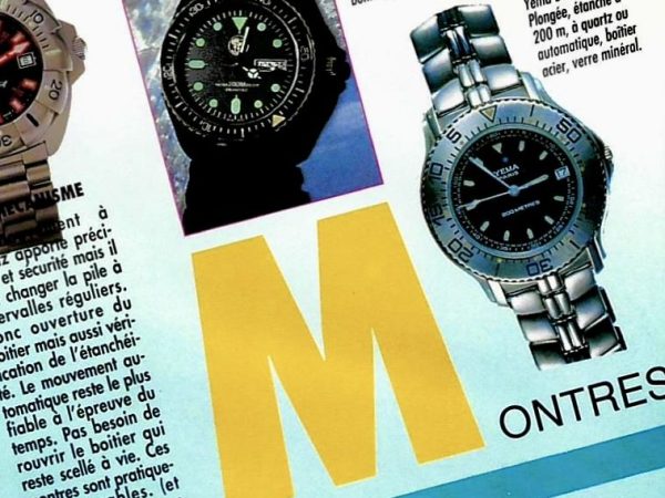 1990 à 1999 – Dossiers horlogers&nbsp;divers