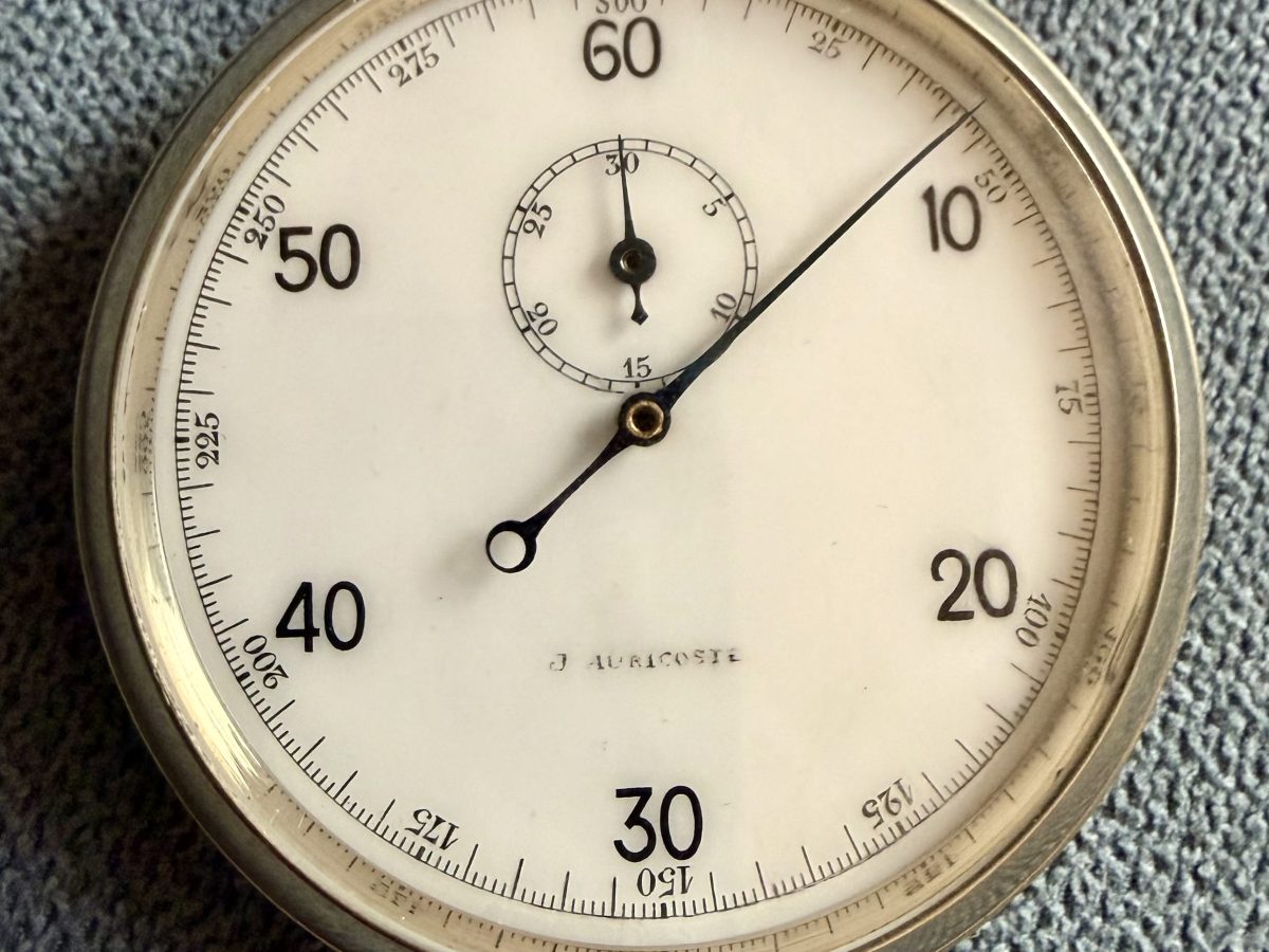 J. Auricoste, chronomètre de poche Marine Nationale&nbsp;1942